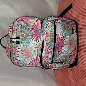 Yak Pak School Backpack Geometric Print